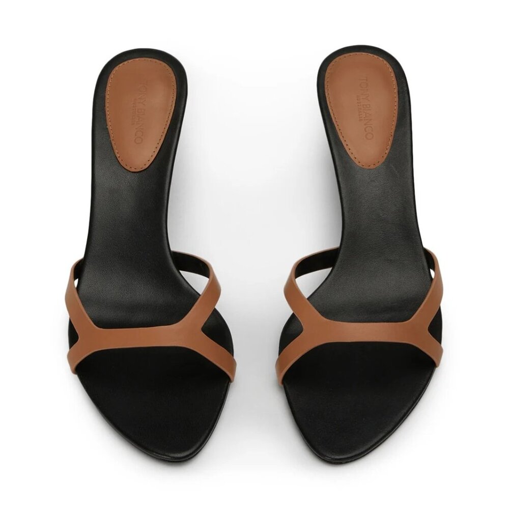 Tony Bianco Daisy Sandals in Tan Como 7.5 With Box Womens Heels - Picture 14 of 15